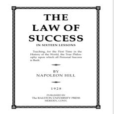 law of success-napoleon hill law of success-napoleon hill